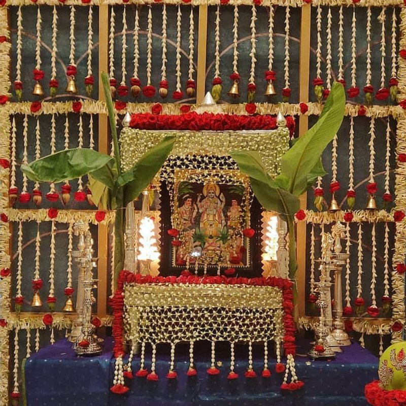 Satyanarayana Swamy Vratam(Decoration)
