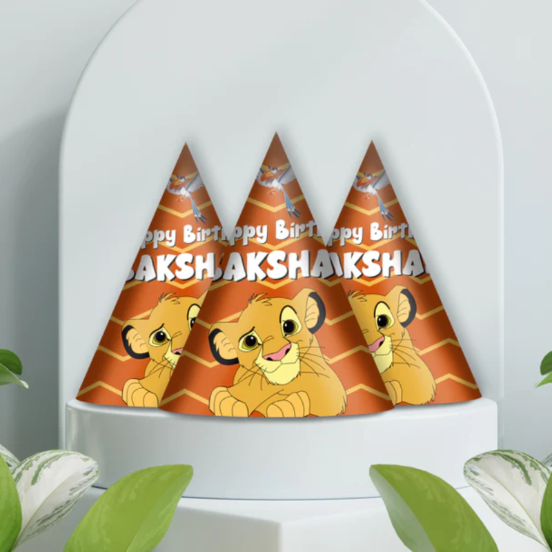 Lion King Theme Personalized Hat